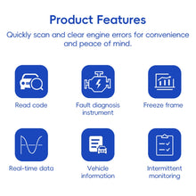 Load image into Gallery viewer, New OBD V2.1 mini ELM327 OBD2 Bluetooth Auto Scanner OBDII 2 Car ELM 327 Tester Diagnostic Tool for Android Windows Symbian, Bluetooth Auto Scanner
