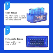 Load image into Gallery viewer, New OBD V2.1 mini ELM327 OBD2 Bluetooth Auto Scanner OBDII 2 Car ELM 327 Tester Diagnostic Tool for Android Windows Symbian, Bluetooth Auto Scanner