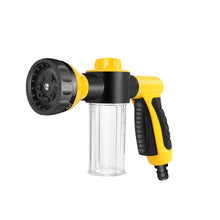 Load image into Gallery viewer, Professional Portable Multifunction Auto Foam Car Washer 3 Grade High Pressure Water Gun Cleaning Washing Foam Nozzle, Black, Green, Yellow