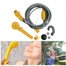 Load image into Gallery viewer, 12V Portable Electric Car Plug Outdoor Camper Caravan Van Camping Travel Shower, Camping Travel Shower