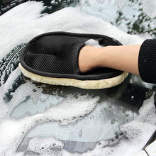 Load image into Gallery viewer, Car Styling Wool Soft Car Washing Gloves Cleaning Brush Motorcycle Washer Care Products, Brown, Washing Gloves