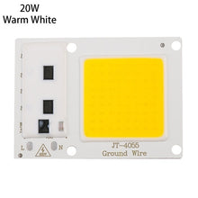 Load image into Gallery viewer, High Power 220V LED FloodlightCool/Warm White COB LED Chip IP65 Smart IC Driver Lamp, 15W white, 20W white, 30W white, 50W white, 15W warm white, 20W warm white, 30W warm white, 50W warm white
