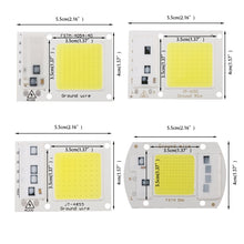 Load image into Gallery viewer, High Power 220V LED FloodlightCool/Warm White COB LED Chip IP65 Smart IC Driver Lamp, 15W white, 20W white, 30W white, 50W white, 15W warm white, 20W warm white, 30W warm white, 50W warm white