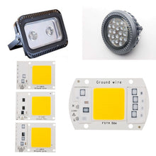 Load image into Gallery viewer, High Power 220V LED FloodlightCool/Warm White COB LED Chip IP65 Smart IC Driver Lamp, 15W white, 20W white, 30W white, 50W white, 15W warm white, 20W warm white, 30W warm white, 50W warm white