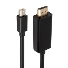 Load image into Gallery viewer, 1080P HD DisplayPort DP to HDMI Adapter Cable Cord 1.8M Display Port to HDMI Cable 1080P Video Connector for PC Notebook, Mini DP to HDMI
