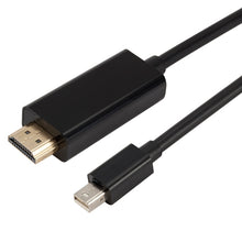Load image into Gallery viewer, 1080P HD DisplayPort DP to HDMI Adapter Cable Cord 1.8M Display Port to HDMI Cable 1080P Video Connector for PC Notebook, Mini DP to HDMI