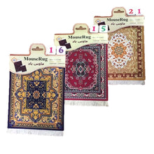 Load image into Gallery viewer, Mini Woven Rug Mat Retro Style Mouse Pad, Ramdom Color Delivery