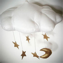 Load image into Gallery viewer, Baby Nursery Ceiling Mobile Party Decoration Clouds Moon Stars Hanging Decorations Kids Room Decoration for Baby Bedding