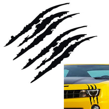 Load image into Gallery viewer, Reflective Car Sticker Monster Scratch Stripe Claw Marks Car Auto Headlight Decoration Vinyl Decal Car Stickers, Size:40X12cm