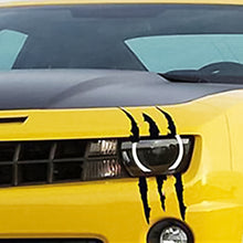 Load image into Gallery viewer, Reflective Car Sticker Monster Scratch Stripe Claw Marks Car Auto Headlight Decoration Vinyl Decal Car Stickers, Size:40X12cm