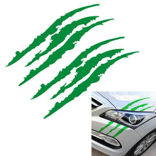 Load image into Gallery viewer, Reflective Car Sticker Monster Scratch Stripe Claw Marks Car Auto Headlight Decoration Vinyl Decal Car Stickers, Size:40X12cm