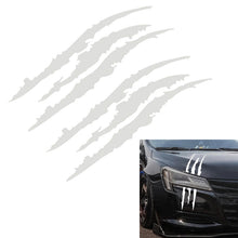 Load image into Gallery viewer, Reflective Car Sticker Monster Scratch Stripe Claw Marks Car Auto Headlight Decoration Vinyl Decal Car Stickers, Size:40X12cm