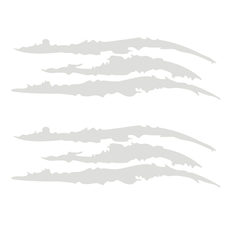 Reflective Car Sticker Monster Scratch Stripe Claw Marks Car Auto Headlight Decoration Vinyl Decal Car Stickers, Size:40X12cm
