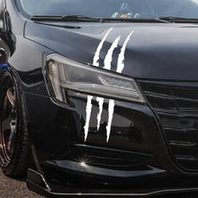 Load image into Gallery viewer, Reflective Car Sticker Monster Scratch Stripe Claw Marks Car Auto Headlight Decoration Vinyl Decal Car Stickers, Size:40X12cm