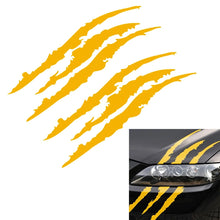Load image into Gallery viewer, Reflective Car Sticker Monster Scratch Stripe Claw Marks Car Auto Headlight Decoration Vinyl Decal Car Stickers, Size:40X12cm