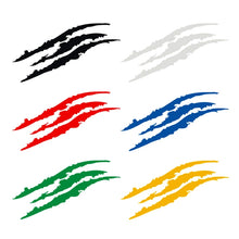 Load image into Gallery viewer, Reflective Car Sticker Monster Scratch Stripe Claw Marks Car Auto Headlight Decoration Vinyl Decal Car Stickers, Size:40X12cm