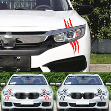 Load image into Gallery viewer, Reflective Car Sticker Monster Scratch Stripe Claw Marks Car Auto Headlight Decoration Vinyl Decal Car Stickers, Size:40X12cm