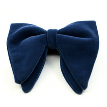 Load image into Gallery viewer, Men Velvet Double-layer Big Bow-knot Bow Tie Clothing Accessories