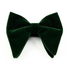 Load image into Gallery viewer, Men Velvet Double-layer Big Bow-knot Bow Tie Clothing Accessories