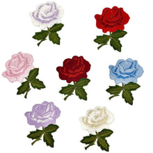 Load image into Gallery viewer, Rose Series Embroidery Stickers DIY Dress Cheongsam Patch Stickers