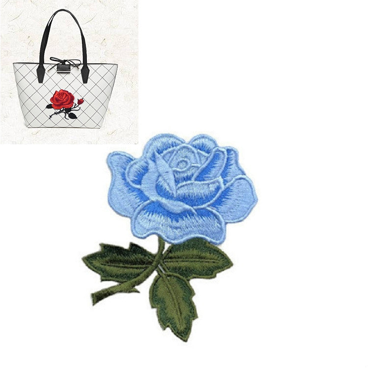 Rose Series Embroidery Stickers DIY Dress Cheongsam Patch Stickers