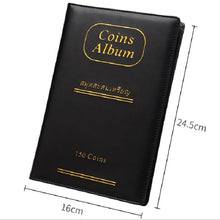Load image into Gallery viewer, PU Leather Russian Cover 150 Coins Collection Album Holder Book