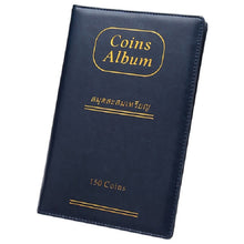 Load image into Gallery viewer, PU Leather Russian Cover 150 Coins Collection Album Holder Book