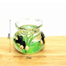 Load image into Gallery viewer, Dollhouse Miniature Transparent Glass Fish Tank Aquarium Toys