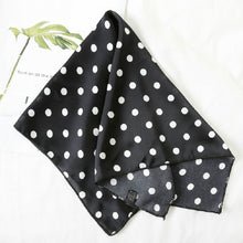 Load image into Gallery viewer, Spring Ladies Dots Pattern Silk ImitationSmall Scarf Square Scarf