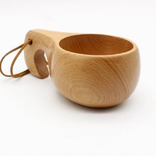 Load image into Gallery viewer, Hand Made Wood Tableware Green Wooden Cup, 101-200ml