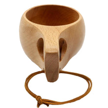 Load image into Gallery viewer, Hand Made Wood Tableware Green Wooden Cup, 101-200ml