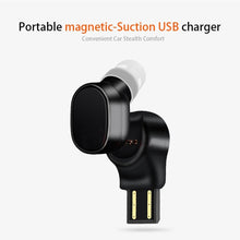 Load image into Gallery viewer, LESIRI X12 Bluetooth Headset Mini Wireless Earphone Portable USB Magnetic Charging Headset Sport Earbud Headset for iPhone