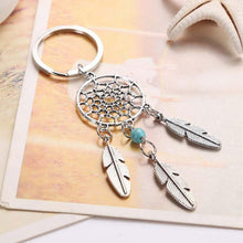 Load image into Gallery viewer, 2 PCS Fashion Simple Dream Catcher Series Beads Keychain