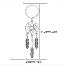 Load image into Gallery viewer, 2 PCS Fashion Simple Dream Catcher Series Beads Keychain