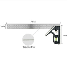 Load image into Gallery viewer, 300mm Multifunctional Combination Angle Woodworking Tools, 300mm Angle Woodworking Tools
