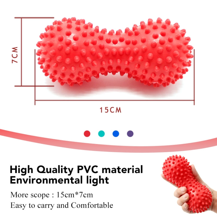 Peanut Shape Relieve Muscle Pain PVC Spike Massage Ball