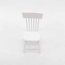 Load image into Gallery viewer, 3 PCS Doll House Miniature Dining Room Furniture Wooden Chair Children Educational Toys