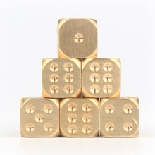 Load image into Gallery viewer, 2 PCS Metal Solid Polyhedral Family Party Large Game Dice