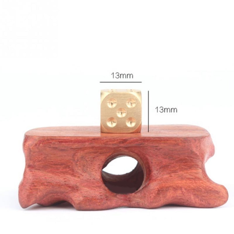 2 PCS Metal Solid Polyhedral Family Party Large Game Dice