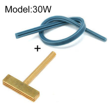Load image into Gallery viewer, All Copper Liquid Crystal Cable Welding Tool T-shaped Soldering Iron Head, 30W, 40W, 60W