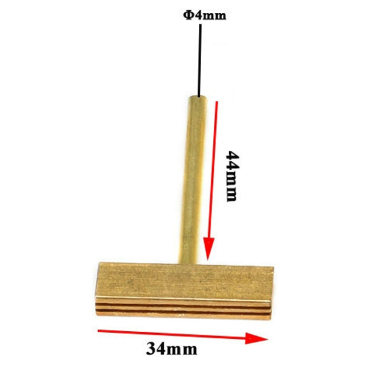 All Copper Liquid Crystal Cable Welding Tool T-shaped Soldering Iron Head, 30W, 40W, 60W