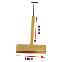 Load image into Gallery viewer, All Copper Liquid Crystal Cable Welding Tool T-shaped Soldering Iron Head, 30W, 40W, 60W