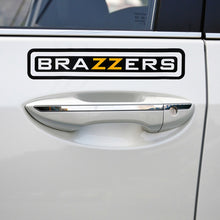 Load image into Gallery viewer, 10 PCS  BRAZZERS Car Sticker Auto Decals foe Car Styling, Size: 4.9x22.5cm, BRAZZERS