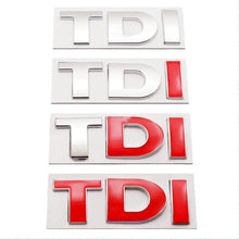 Load image into Gallery viewer, TDI 3D Badge Emblem Decal Car Sticker, DIY TDI 3D Badge Emblem