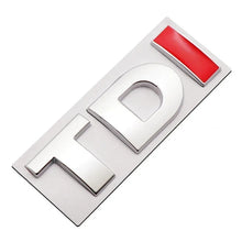 Load image into Gallery viewer, TDI 3D Badge Emblem Decal Car Sticker, DIY TDI 3D Badge Emblem