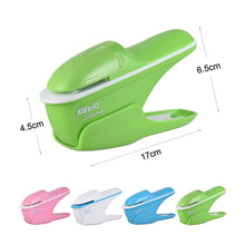 Load image into Gallery viewer, Hand-held Mini Safe Stapleless Staple Max 7 Sheets Paper Binding Machine