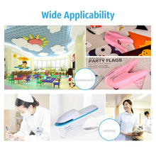 Load image into Gallery viewer, Hand-held Mini Safe Stapleless Staple Max 7 Sheets Paper Binding Machine