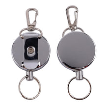 Load image into Gallery viewer, Resilience Steel Wire Rope Elastic Sporty Retractable Anti Lost Keychain, Resilience Steel Wire Rope Keychain