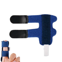 Load image into Gallery viewer, Aluminium Plate Finger Correction Sleeve Fixing Belt Finger Fracture Fixing Splint