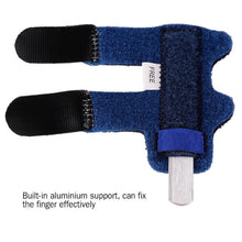 Load image into Gallery viewer, Aluminium Plate Finger Correction Sleeve Fixing Belt Finger Fracture Fixing Splint
